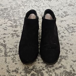 🎁Mtl design suede feel ankle booties